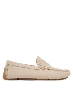 Calvin Klein Mokasyny Driver Penny Nu HM0HM01866 Beżowy ze sklepu MODIVO w kategorii Mokasyny męskie - zdjęcie 184768204