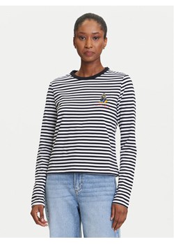 KARL LAGERFELD Bluzka A3W17091 Czarny Regular Fit ze sklepu MODIVO w kategorii Bluzki damskie - zdjęcie 184768240