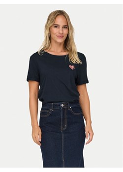 ONLY T-Shirt Kita 15244714 Granatowy Regular Fit ze sklepu MODIVO w kategorii Bluzki damskie - zdjęcie 184769802