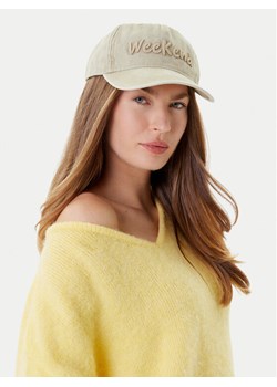 Weekend Max Mara Czapka z daszkiem Bruno 2525576024 Beżowy ze sklepu MODIVO w kategorii Czapki z daszkiem damskie - zdjęcie 184769812