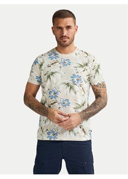 Petrol Industries T-Shirt M-1050-TSR655 Beżowy Regular Fit ze sklepu MODIVO w kategorii T-shirty męskie - zdjęcie 184769814