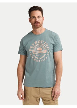 Petrol Industries T-Shirt M-1050-TSR127 Niebieski Regular Fit ze sklepu MODIVO w kategorii T-shirty męskie - zdjęcie 184769820
