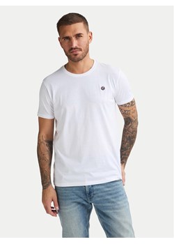Petrol Industries T-Shirt M-ROS-TSR002 Biały Regular Fit ze sklepu MODIVO w kategorii T-shirty męskie - zdjęcie 184769822