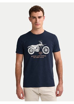 Petrol Industries T-Shirt M-1050-TSR707 Granatowy Regular Fit ze sklepu MODIVO w kategorii T-shirty męskie - zdjęcie 184769831