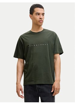 Jack&Jones T-Shirt Star 12234746 Zielony Relaxed Fit ze sklepu MODIVO w kategorii T-shirty męskie - zdjęcie 184769840