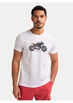 Petrol Industries T-Shirt M-1050-TSR671 Biały Regular Fit ze sklepu MODIVO w kategorii T-shirty męskie - zdjęcie 184769844