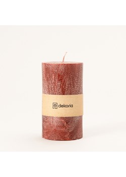 Świeca zapachowa palmowa walec Burgundy 360 g ze sklepu dekoria.pl w kategorii Świece i dyfuzory - zdjęcie 184770710