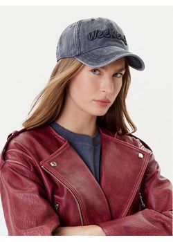 Czapka z daszkiem Weekend Max Mara Bruno 2525576024 Granatowy ze sklepu eobuwie.pl w kategorii Czapki z daszkiem damskie - zdjęcie 184772883