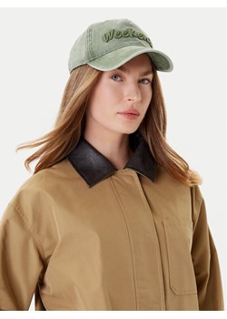 Czapka z daszkiem Weekend Max Mara Bruno 2525576024 Khaki ze sklepu eobuwie.pl w kategorii Czapki z daszkiem damskie - zdjęcie 184772901