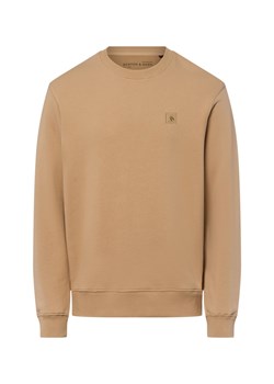 Scotch & Soda Bluza męska Mężczyźni Bawełna melanżowy jednolity ze sklepu vangraaf w kategorii Bluzy męskie - zdjęcie 184773284