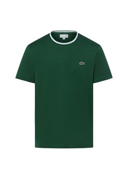 Lacoste Koszulka męska Mężczyźni Bawełna zielony jednolity ze sklepu vangraaf w kategorii T-shirty męskie - zdjęcie 184773290