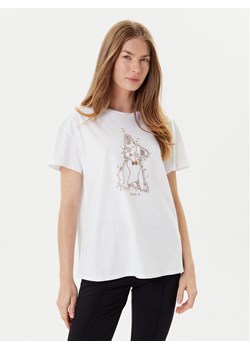 Liu Jo T-Shirt MF5412 JS923 Biały Regular Fit ze sklepu MODIVO w kategorii Bluzki damskie - zdjęcie 184773341