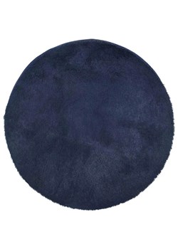 Granatowy okrągły dywan 120x120 G1-T92 ze sklepu Edinos.pl w kategorii Dywany - zdjęcie 184774583