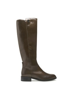 Kozaki Solo Femme 33944-04-M47/000-51-00 Zielony ze sklepu eobuwie.pl w kategorii Kozaki damskie - zdjęcie 184775881
