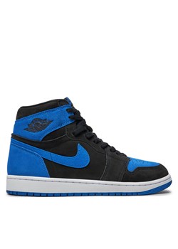 Nike Sneakersy Air Jordan 1 Retro High Og DZ5485 042 Czarny ze sklepu MODIVO w kategorii Buty sportowe męskie - zdjęcie 184776224
