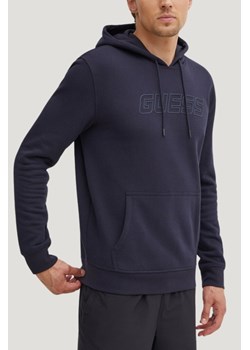 GUESS Granatowa bluza męska Aldwin, Rozmiar M ze sklepu outfit.pl w kategorii Bluzy męskie - zdjęcie 184777142