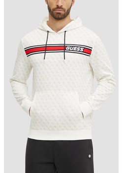 GUESS Biała bluza męska New Korbin, Rozmiar S ze sklepu outfit.pl w kategorii Bluzy męskie - zdjęcie 184777171