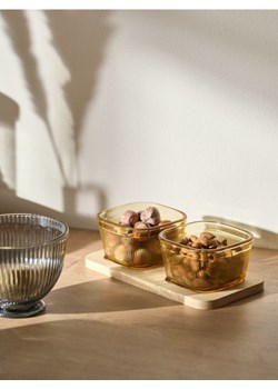 Sinsay - Taca do serwowania ze szklanymi miseczkami - żółty ze sklepu Sinsay w kategorii Tace - zdjęcie 184778633