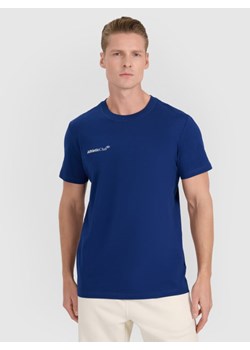 Męski t-shirt z nadrukiem 4F 4FRSS25TTSHM2853 - granatowy ze sklepu Sportstylestory.com w kategorii T-shirty męskie - zdjęcie 184780022