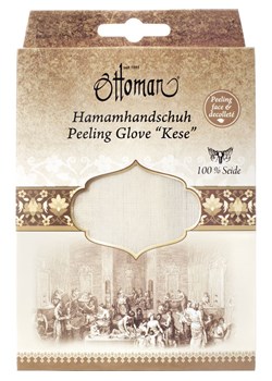 Ottoman Rękawiczka hammam w kolorze kremowym - 18 x 12 cm ze sklepu Limango Polska w kategorii Ręczniki - zdjęcie 184780104