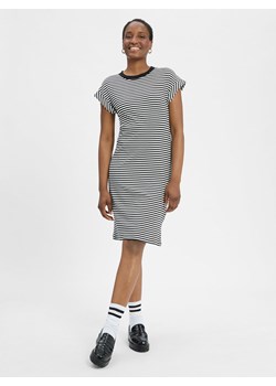 Tommy Hilfiger Damska sukienka z dżerseju Kobiety wiskoza czarny w paski ze sklepu vangraaf w kategorii Sukienki - zdjęcie 184781653