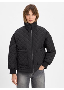 Armani Exchange Damska kurtka pikowana Kobiety czarny jednolity ze sklepu vangraaf w kategorii Kurtki damskie - zdjęcie 184781670