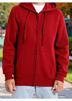 Sinsay - Bluza z kapturem - czerwony ze sklepu Sinsay w kategorii Bluzy męskie - zdjęcie 184783020