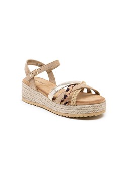 Foreverfolie Sandały w kolorze khaki ze sklepu Limango Polska w kategorii Espadryle damskie - zdjęcie 184784523