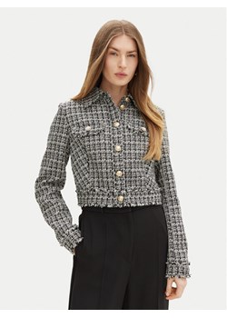 Guess Marynarka W5RN47 WGW82 Czarny Regular Fit ze sklepu MODIVO w kategorii Marynarki damskie - zdjęcie 184784824