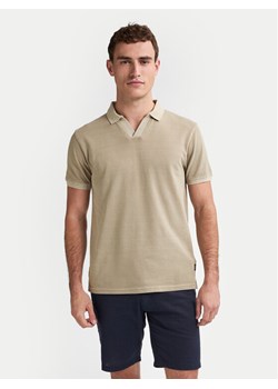 Petrol Industries Polo M-1050-POL910 Beżowy Regular Fit ze sklepu MODIVO w kategorii T-shirty męskie - zdjęcie 184784844