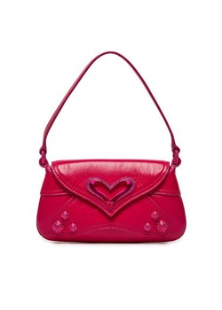 Torebka Pinko 520 Shoulder Baby PE 24 PLTT 102830 A1RR Różowy ze sklepu eobuwie.pl w kategorii Listonoszki - zdjęcie 184785292