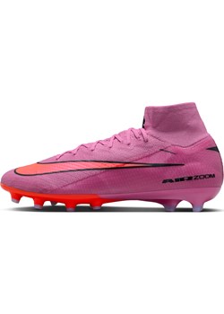 Korki piłkarskie typu high top Nike Mercurial Superfly 10 Elite AG-Pro - Różowy ze sklepu Nike poland w kategorii Buty sportowe męskie - zdjęcie 184786101