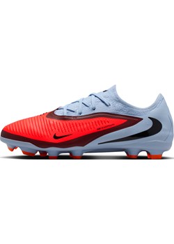 Korki piłkarskie na różne typy nawierzchni Nike Jr. Phantom 6 Low Pro - Niebieski ze sklepu Nike poland w kategorii Buty sportowe dziecięce - zdjęcie 184786113