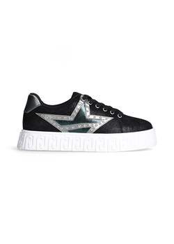Liu Jo Skórzane sneakersy w kolorze czarnym ze sklepu Limango Polska w kategorii Buty sportowe damskie - zdjęcie 184786353