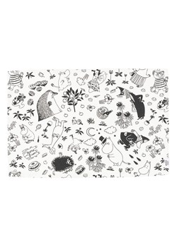 Moomin Podkładka w kolorze kremowo-czarnym - 33 x 45 cm ze sklepu Limango Polska w kategorii Podkładki na stół - zdjęcie 184786390