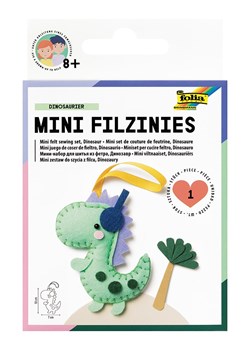 folia PAPER Zestaw do majsterkowania &quot;Dinosaurs&quot; z filcu - 8+ ze sklepu Limango Polska w kategorii Zabawki - zdjęcie 184786561