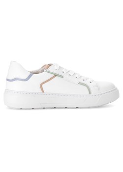 Gabor Skórzane sneakersy w kolorze białym ze wzorem ze sklepu Limango Polska w kategorii Trampki damskie - zdjęcie 184786793