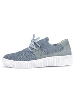 Gabor Skórzane sneakersy w kolorze błękitnym ze sklepu Limango Polska w kategorii Buty sportowe damskie - zdjęcie 184786911