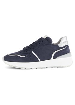 Gabor Skórzane sneakersy w kolorze granatowo-białym ze sklepu Limango Polska w kategorii Buty sportowe damskie - zdjęcie 184786993