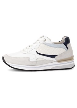 Gabor Skórzane sneakersy w kolorze biało-beżowym ze sklepu Limango Polska w kategorii Buty sportowe damskie - zdjęcie 184787112
