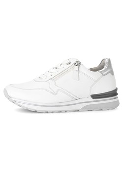 Gabor Skórzane sneakersy w kolorze srebrno-białym ze sklepu Limango Polska w kategorii Buty sportowe damskie - zdjęcie 184787122