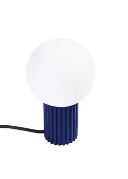 Niebieska nowoczesna lampa na biurko - K601-Buble ze sklepu Edinos.pl w kategorii Lampy stołowe - zdjęcie 184789042