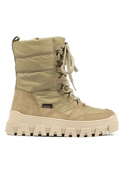 Richter Shoes Kozaki zimowe &quot;Iron&quot; w kolorze beżowym ze sklepu Limango Polska w kategorii Buty zimowe dziecięce - zdjęcie 184789764