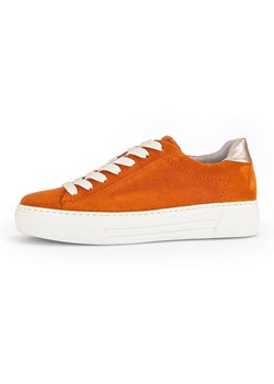 Gabor Skórzane sneakersy w kolorze pomarańczowym ze sklepu Limango Polska w kategorii Trampki damskie - zdjęcie 184789934