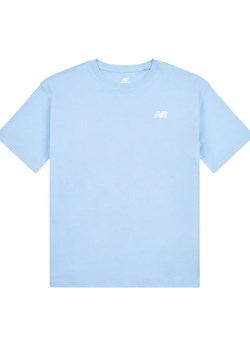 Koszulka dziecięca New Balance LAKB0001ELE - niebieska ze sklepu streetstyle24.pl w kategorii Bluzki dziewczęce - zdjęcie 184789974