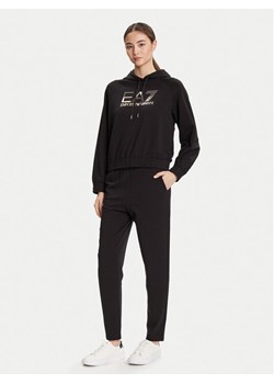 EA7 Emporio Armani Dres 7W000687 AF12502 UC001 Czarny Regular Fit ze sklepu MODIVO w kategorii Dresy damskie - zdjęcie 184790240