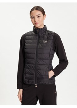 EA7 Emporio Armani Bezrękawnik 7W000472 AF12477 UC001 Czarny Slim Fit ze sklepu MODIVO w kategorii Kamizelki damskie - zdjęcie 184790241