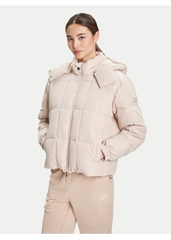 EA7 Emporio Armani Kurtka zimowa 7W000647 AF16074 U1046 Beżowy Regular Fit ze sklepu MODIVO w kategorii Kurtki damskie - zdjęcie 184790253