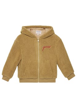 Guess Kożuch H5YJ02 W0330 Beżowy Regular Fit ze sklepu MODIVO w kategorii Kurtki chłopięce - zdjęcie 184790280