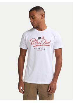 Petrol Industries T-Shirt M-1050-TSR600 Biały Regular Fit ze sklepu MODIVO w kategorii T-shirty męskie - zdjęcie 184790314